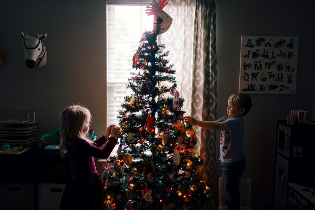 rutina infantil en Navidad - Sanasueños